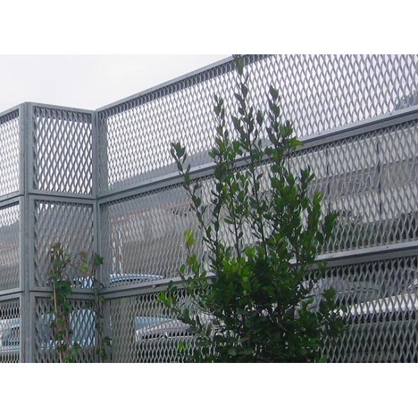 Expanded Metal Security Fence 3-5mm Thick Anti-Climb Diamond Mesh