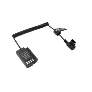 Wholesale Alvin’s Cables DMW-DCC17 DMW-BLK22 Dummy Battery to D-tap Power Adapter Coiled Cable for Panasonic Lumix S5 S5II S5K S5C from china suppliers