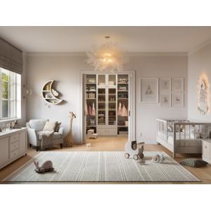 Modern Style MR HDF Board Bedroom Walk-in Closet Wardrobes with Advanced