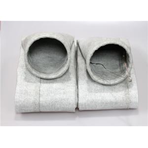 Buy cheap 400GSM Polyester Felt Filter Bag Ring Top 2mm Thick Fine Woven Fabric from wholesalers