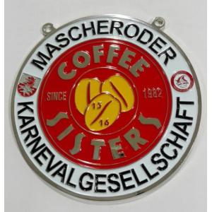 Sport pin , emablem badges Custom Badges  size be in 90mm  plating nickel with  soft enamel  , with 80cm cord .