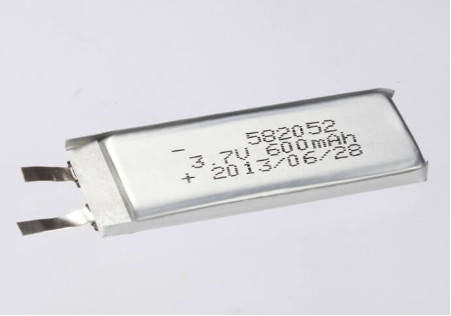 Quality 3.7V 600MAH 3.7V Silver Polymer Rechargeable Cell Lithium Polymer Battery for Heavy-duty Applications for sale