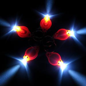 Wholesale Nice Appearance LED Keychain Flashlight Patent Product ROHS Certificated from china suppliers