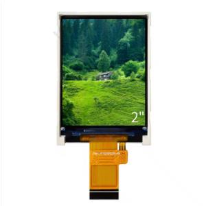 240x320 Resolution TFT LCD Modules 2 Inch TTL Display High Brightness With Touch