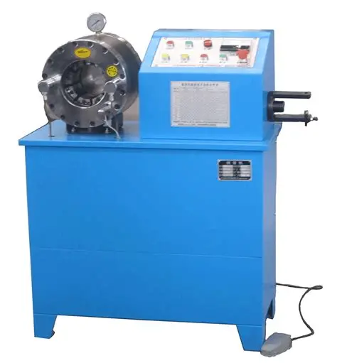 2 Functions Hydraulic Hose Crimping Machine with 320kg Gross Weight and 1030*510
