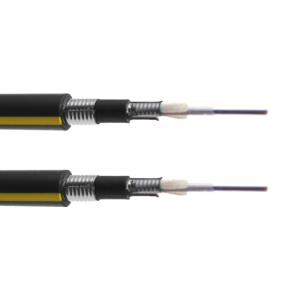 China Double Jacket Outdoor Direct Burial 12Core To 144 Cores GYXTW53 Armored Fiber Optic Cable on sale