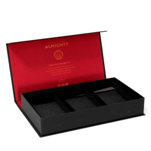 Hot Stamping Rectangular Recycled Paper Gift Boxes