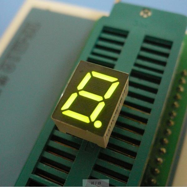 Quality Stable Single Digit 7 Segment LED Display , Common Cathode 14.2mm Seven Segment Display for sale