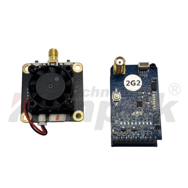 Quality 2.2Ghz 4.5W UAV Video Transmitter Receiver Image Transmission 2.2G VTX Drone Parts Support IRC Tramp for sale