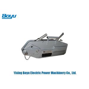 Efficient Manual Winches Overhead Line Stringing Tools Rope Pulling Hoist