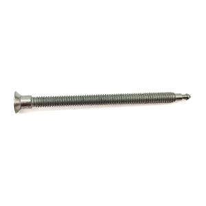 Custom Countersunk Phillips Machine Screw with Plain Finish Non-Standard Thread