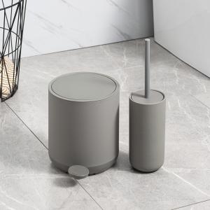 Household Contemporary Living Room Organizer Step On Garbage Can With Soft Close