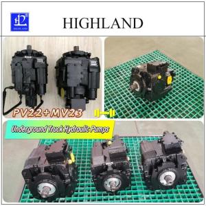 PV22 MV23 Underground Truck Hydraulic Pumps Improved Efficiency