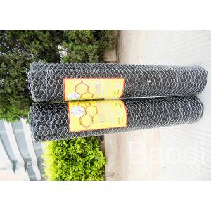 White Color Plastic Poultry Netting / Chicken Wire Mesh Roll With Hexagonal