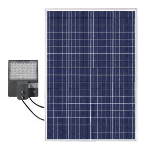 MPPT 100w IP66 Solar LED Street Light Mono Crystalline Time Control