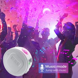 14.5cm 6.5cm LED Disco Party Lights 7.5W 3 In 1 Starry Sky Projector Light