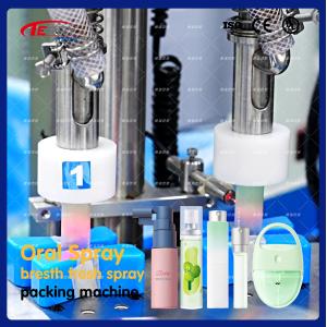 2-50ml Spray Bottle Filling Machine Water Emulsion Packing Line