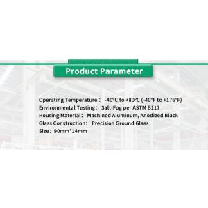 UNIVO UBIS-7210-9 Aluminum Angle Slope Level Indicator with Anodized Black