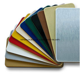 3mm PE Aluminum Composite Panel Surface Brushed Anodized