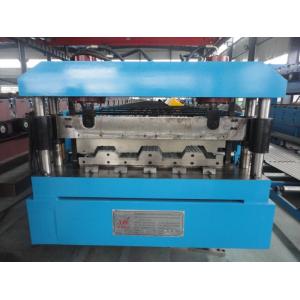 Manual / Hydraulic Floor Deck Roll Forming Machine 22KW 26 Stations