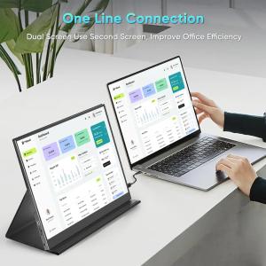 1080P USBC HDR 15.6inch Portable Monitor LCD Touchscreen External Display For