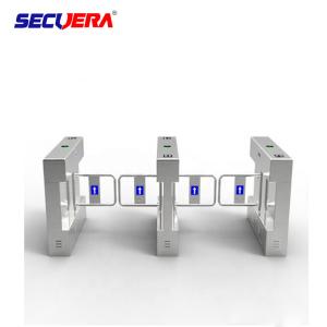 Pedestrian Automatic Sliding Security Entrance Control Swing RFID Turnstile