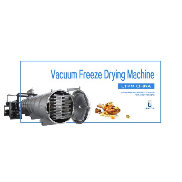 Flower Lyophilization Process Laboratory Freeze Dry Machine CE Certification