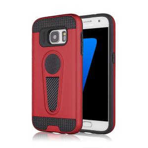 Business Style Smartphone Protective Case For IPhone X Matte Red / Blue / Black