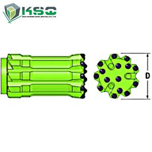 4" / 5" Spherical Retractable Mining Drill Bit ST68 102mm 115mm 127mm