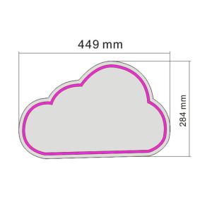 Nice Cloud LED Neon Signs Hazard Free Environment Friendly Material