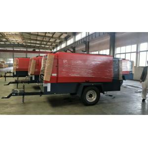 Small Screw Air Compressor Portable Mining Diesel Engine Air Screw Compressor