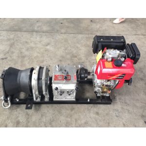 5 Ton Capacity Diesel-Powered Cable Winch Puller with High-Speed Operation for