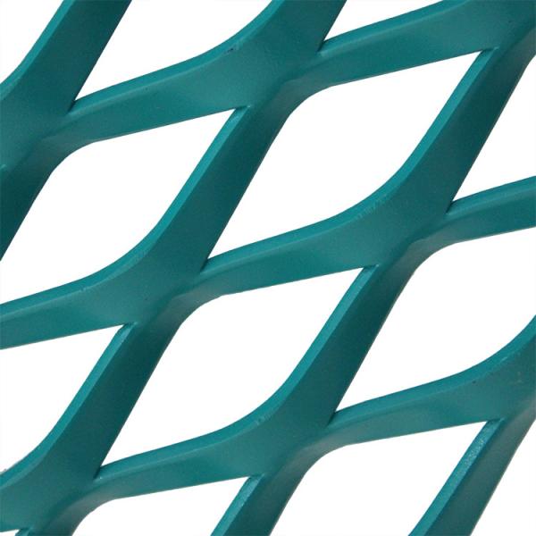 Quality Fluorocarbon Expanded Aluminum Mesh Cladding A3003 With High Durability for sale