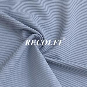 200gsm Recycled Activewear Knit Fabric Wicking Moisture Shrink Resistant