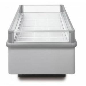 Freezer And Fridge Interchangeable Island Display Refrigerator
