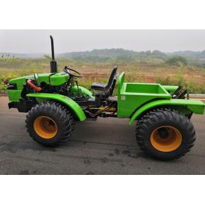 China articulated tractor Off Road Tipper Farm Truck For Oil Palm Plantation Transport And rotary cultivator on sale