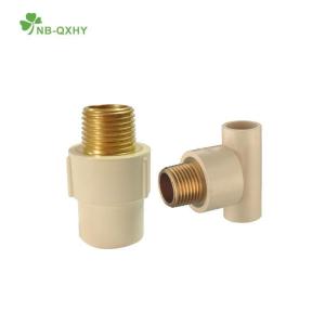 Threaded End Connection CPVC/PVC Male Adapter Brass with ASTM 2846 Standard