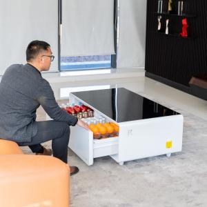 Home Furniture General Smart Coffee Table with Frozen Drawer and Wireless