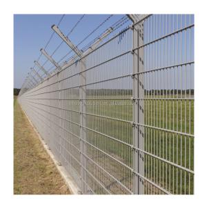 Customized Metal Airport Fence Hot-Dipped Galvanized 3D Wire Fence for Garden at