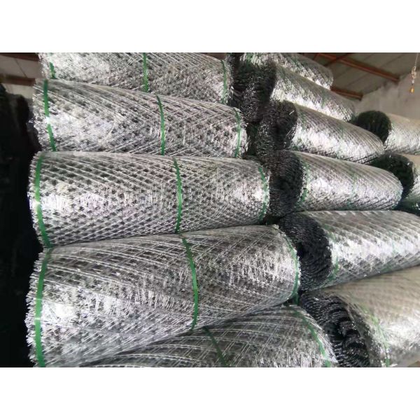 Enclosures Plain High Quality Electro Galvanized Cross Razor Barbed Wire Mesh Iron Steel Fencing Protective Construction