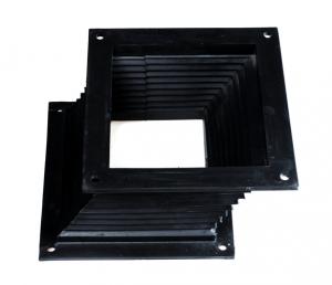 China Molded rubber parts with EPDM , Neoprene material fire resistant Rail Vehicle Rubber Parts on sale