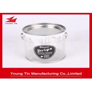 Wholesale Cylinder Round Candy Gift Tins 100 X 105 MM Sweets Packaging With Handle from china suppliers