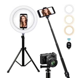 8" 10" 12" Photography Studio Kit Ring Lights Led Ringlights 1200 LM