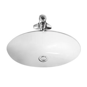 China AP402 Sanitary Ware Lavatory Wash Basin White Color With Overflow on sale