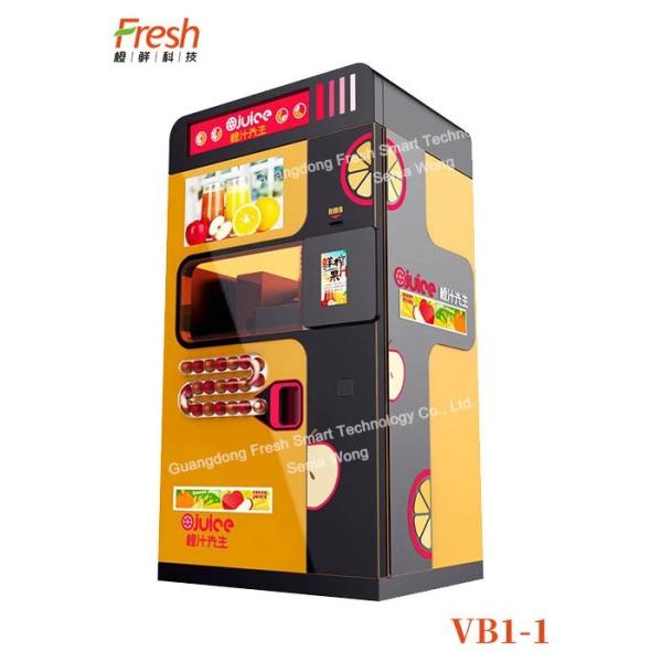 Quality large window orange pure fresh juice Squeezing Automatic Beverage Vending Machine with remote monitoring for sale