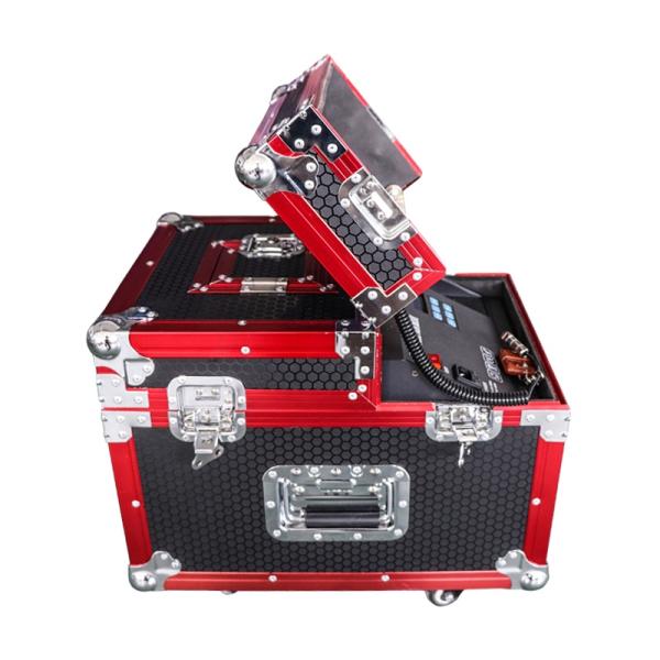 900w Haze machine 900w dual hazer machine double mouth fog smoke machine dmx512 with flightcase