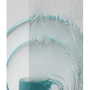 High Transmittance Clear Patterned Glass for Doors and Widows
