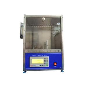 Textile Fabric Combustion 45 Degree Flammability Test