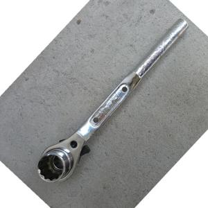 Soft Handle Metric Bi-hexagon 19mm 22mm Socket Scaffold Spanner Ratcheting