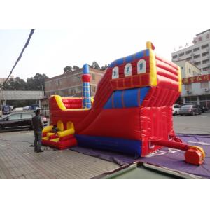 Custom Design Pirate Ship Commercial Inflatable Slide For kid